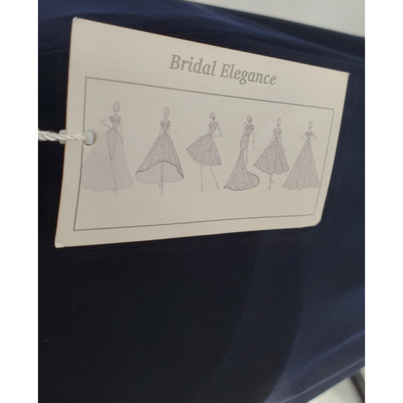 Sorella Vita Simple Bridesmaid Sapphire Blue Dress Womens Size 12 Style 9312 New - Picture 6 of 8